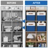 Temary 11 Storage Cube Bins for Shelves, Closet - 4