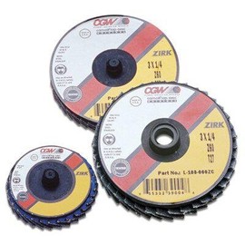 CGW Abrasives 421-30005 2" ROLOC-TYPE T27 ZIR REG 80 GRIT FLAP DISC