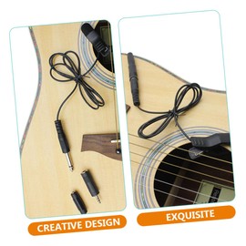 Vaguelly 3sets Pickup Clip for Guitar and Design Accurate Sound Quality for Ukulele and Acoustic Instruments Includes to Adapter