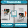LIYUANJUN Mini Electric Drill Press, 340W Tabletop Drilling Machine 3