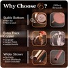COPPER-BAR Moscow Mule Copper Mugs - Unique HANDCRAFTED Gift Set