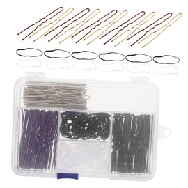 Ipetboom Box U-clip Rubber Band Hair Accessories Hair Pins for Women Boys and Girls Girls Bobby Pins Ties Miss Clips