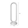 Modern Desk Lamp 3W USB Oval Dimmable Eye Care LED