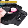 VIPERADE PL3 EDC Leather Sheath for Belt,Multitool Sheath with Velcro
