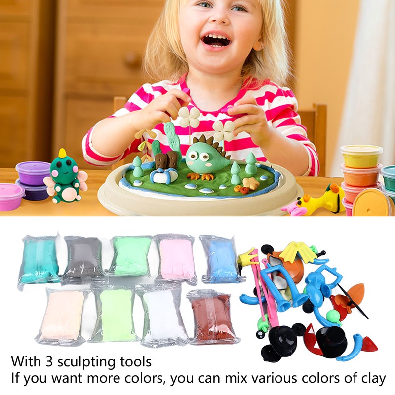 36 Colours Soft Clay Set Innovative Fun DIY Soft Light