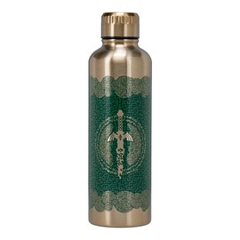 Paladone Tears of The Kingdom - Botella de agua de metal con licencia oficial de Zelda, decoración y regalo para fanáticos de los jugadores, accesorio de escritorio de juegos para todas las edades,