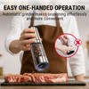 TempPro 100ml Electric Salt and Pepper Grinder Set Rechargeable, Automatic