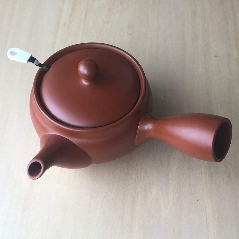 Landscape.com Tokoname Ware Hand Cup Teapot, 159i, Vermilion, 11.8 fl