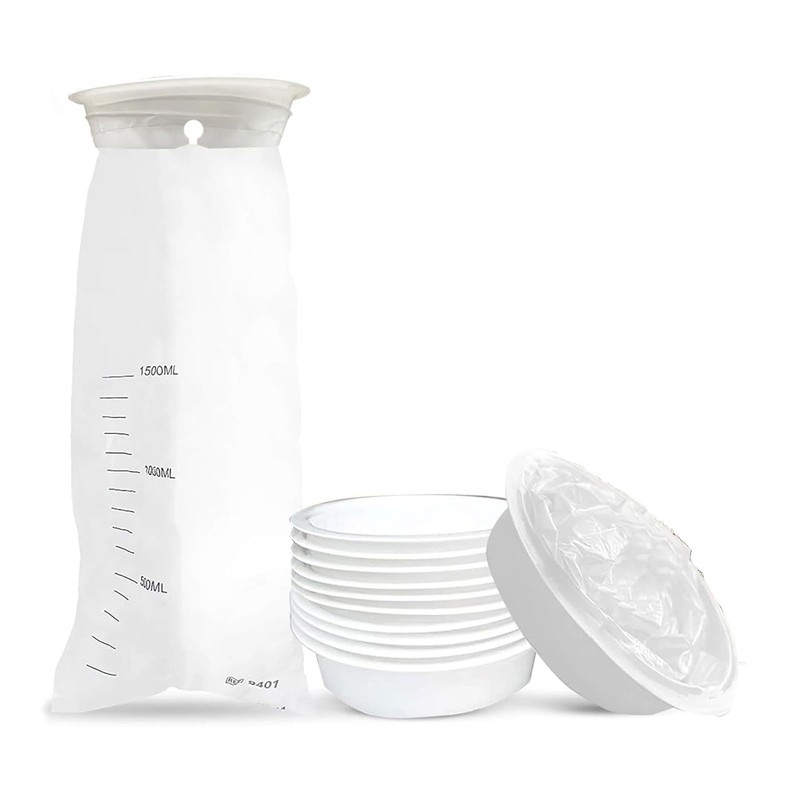 Vomit Bags Disposable, Emesis Bags Disposable Puke Bag Lightweight with
