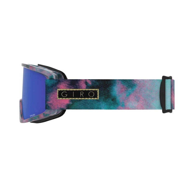 Giro Dylan Snow Goggles, Bleached Out Grey Cobalt/Yellow, Medium Frame