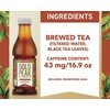 Gold Peak Unsweet Tea 16.9oz, 15 Pack Bottles, Black Tea