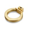 WEAVERBIRD Zinc Alloy Cabinet Knobs Gold Kitchen Hardware Drawer Pulls
