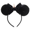 ECOSCO 2 Pcs Mouse Ears Headbands Glitter Sparkly Princess Ears