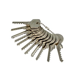 Multipick Complete Bump Key Set – Open Doors with One Strike! 11 Pieces Includes Online Instructions