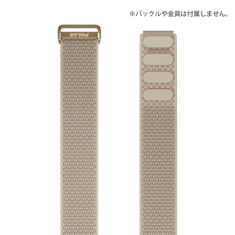 POLAR 910115935 Loop Wristband, Beige S-L