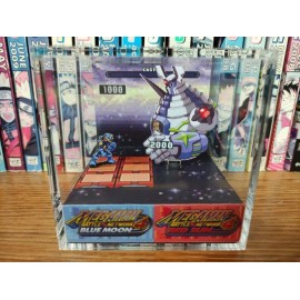 Bandai Mega Man Duo Battle BN Handmade Diorama - Gameboy / Retro Gaming Cube - Fanart