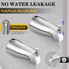 2Pcs Metal Tub Spout with Diverter, Diverter Tub Spout, Tub