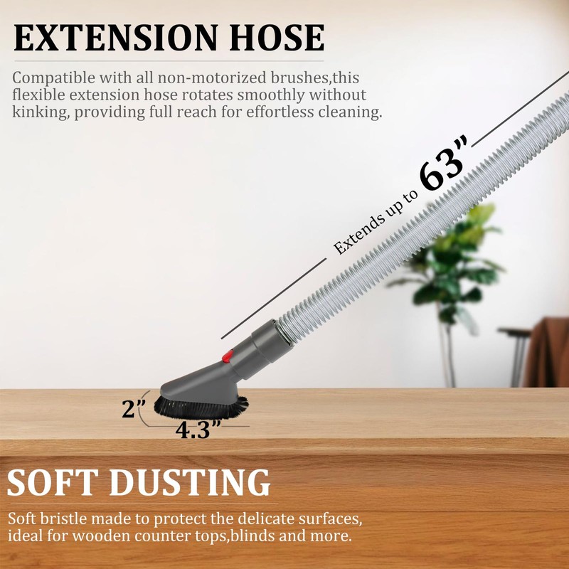 Attachments Kit for Dyson V15 V15s V9 V8 V11 V12