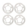 RCLIONS Aluminum RC Beadlock Wheel Rim Replacement Ring for 1:10
