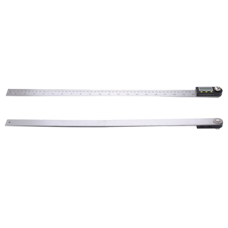 0‑500mm Digital Angle Finder Ruler 0‑360° LCD Protractor Angle Gauge