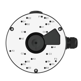 Reolink Junction Box D20 Black, Only Compatible Dome IP Cameras, RLC-520A, RLC-820A, RLC-823A, RLC-1224A, RLC-833A, RLC-842A, RLC-523WA, RLC-542WA, E1 Outdoor Series