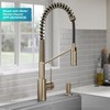 KRAUS Kitchen Soap and Lotion Dispenser in Spot-Free Antique Champagne
