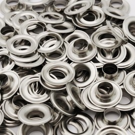 C.S. Osborne Stainless Steel Grommets With Washers #SS-2 (3/8 Hole) 144 Sets