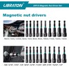 LIBRATON Impact Socket Set, 20-Piece Set, Impact Driver, Electric Drill