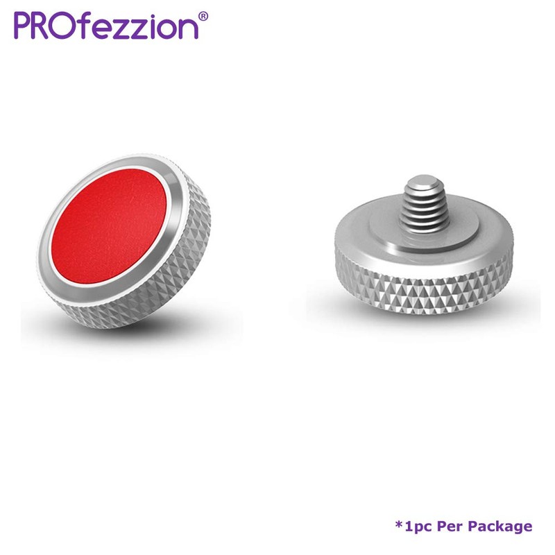PROfezzion Deluxe & Sturdy Brass Soft Release Button with Microfiber