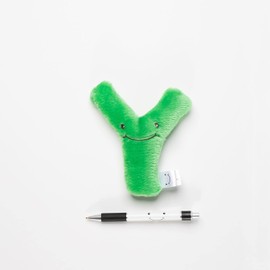 Alphapals Educational Plush Letter Y - Grassy Green 4" Stuffed Alphabet - Machine Washable Toys - Perfect Learning Language Awareness and ABCs Recognition Gifts for Kids, 3, 4, & 5 Year Olds