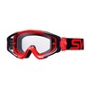 Swans MX-TALON-HC BK/R Dirt Goggles, Made in Japan, Black x
