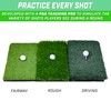 GoSports Tri-Turf XL Golf Practice Hitting Mat - Huge 24