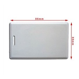 Visionis FPC-5268 Contactless RFID Proximity Smart Entry Card 125kHz TK4100 26 Bit 1.84mm Thick for Door Access Control System Pack of 25