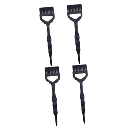 FOMIYES 2sets Hair Styling Comb Hair Coloring Brush Tool Large Dyeing Comb Easy Wash for Salon Home 2pcs*2