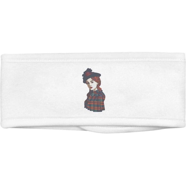 'Scottish Woman In Tartan' Beauty Head Band/Hair Band (HB00029880)