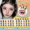 Fairy Lash Clusters Anime Eyelash Clusters Wispy Individual Lashes Doll