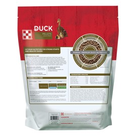 Purina | Nutritionally Complete Duck Feed for All Life-Stages | 5 Pound (5 lb.) Bag