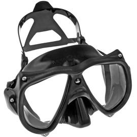 Aqua Lung Teknika Two Window Dive Mask (Blue/Blue/Clear)