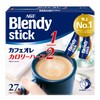 AGF Blendy Stick Cafe au Lait Calorie Half, 27 Bottles