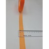 FAYADA Orange Sheer Fabric Ribbons - 5/8" Silky Soft Chiffon
