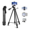 Fotopro Tripod for Camera 61" Compact Portable Lightweight Phone Tripod