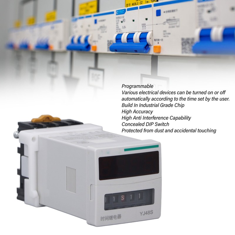 Delay Timer Time Relay 8 Pin Programmable Time Delay Relay