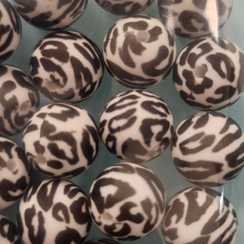 【B170】 Beads for DIY Projects: 15mm Round, Mixed Color, 30Qty