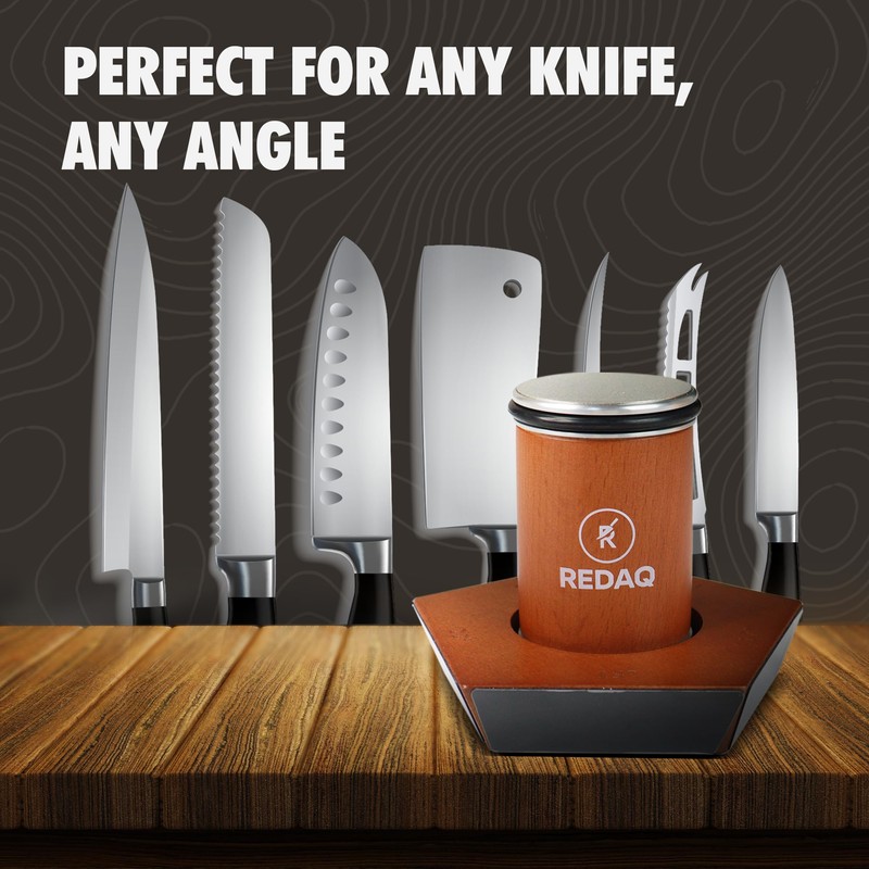 Rolling Knife Sharpener 5 Angles 12, 15, 17, 20 and