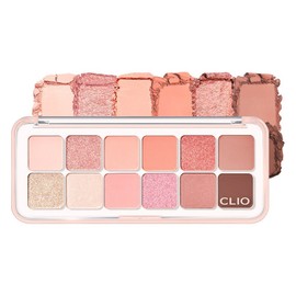 Clio [NEW] Clio Pro Eye Palette Air, 009 Peach Press and Apple [Professional Fruit], 1 piece / [NEW] 클리오 프로 아이 팔레트 에어, 009 복숭아누르면사과해 [후로페샤날 청과], 1개