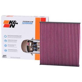 K&N Filters Cabin Air Filter Dashboard Activated Carbon DVF5057