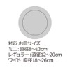 Richell Totono N Dish Stand for Drawers, Wide, White, 11.0