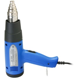 MIYAKO 1500 Watt Heat Gun And Different Nozzles - Reflector, Cone, Fishtail & Glass Protector, Hot Air Gun Kit (74-508)
