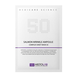 Histolab [20% discount] Histolab Salmon Wrinkle Ampoule Complex Sheet Mask 50 30g 10 sheets / [20%할인] 히스토랩 살먼 링클 앰플 컴플렉스 시트마스크 50 30g 10장