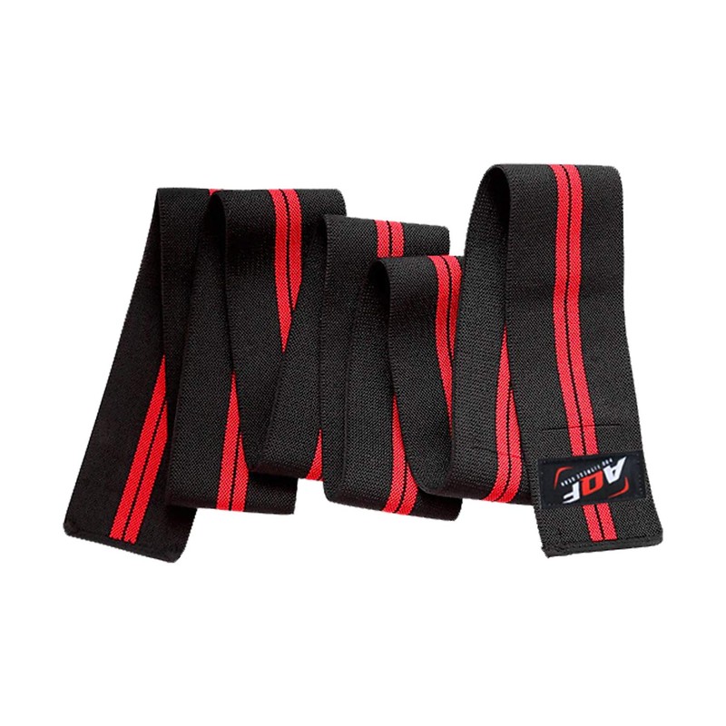 AQF Knee Wraps Weight Lifting Bandage Heavy Duty Elasticated Support